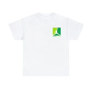 Green Hitters Jump Design Tee-Shirt