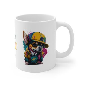Visiongee Little Dogs Design Ceramic Mug 11oz