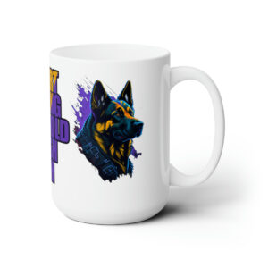 VG German Shepherd Design Ceramic Mug 15oz