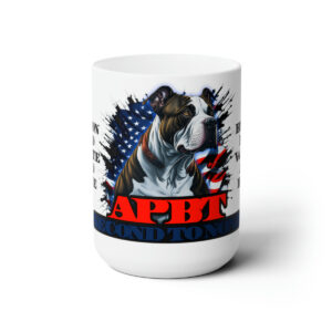 VG American Pit Bull Design Ceramic Mug 15oz