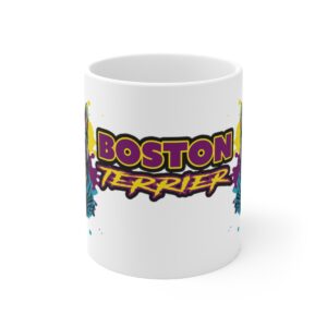 VG Boston Terrier Design Mug 11oz